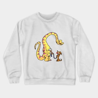 Jurassic Dog Park (Brachiosaurus) Crewneck Sweatshirt